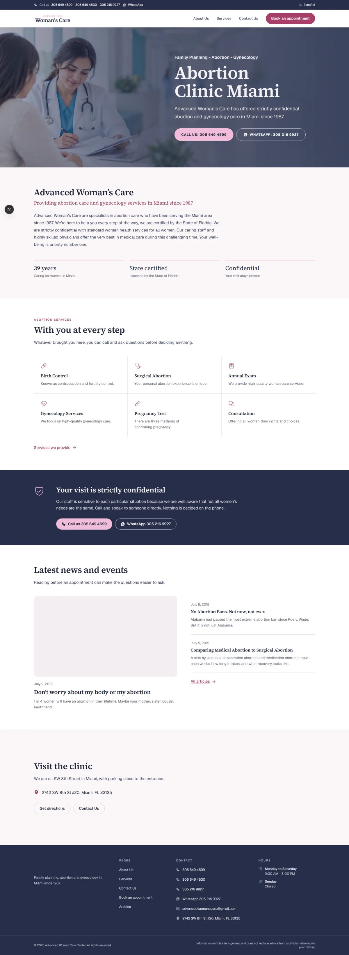 Homepage, full length