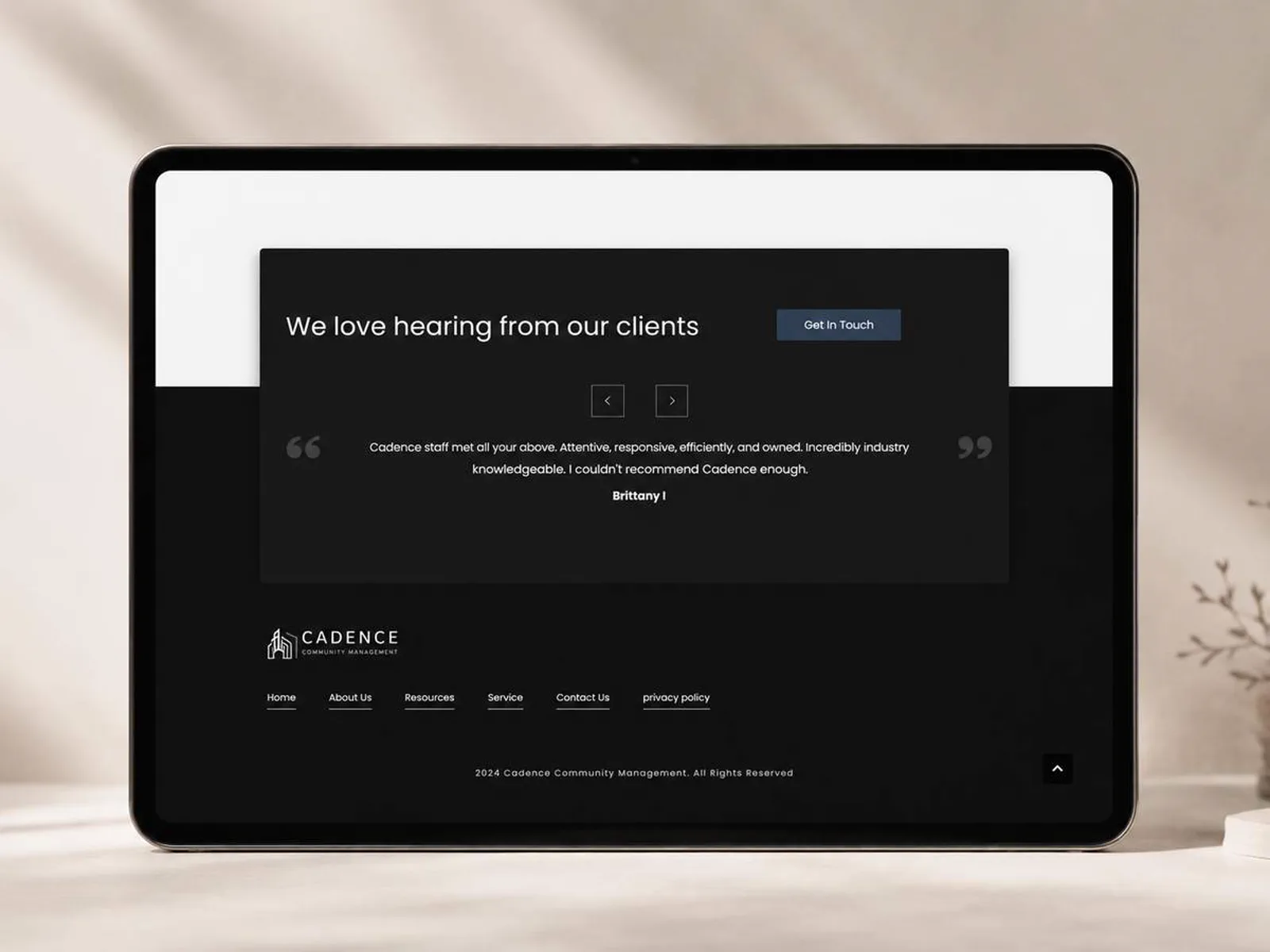 Cadence Community Management project visual 2
