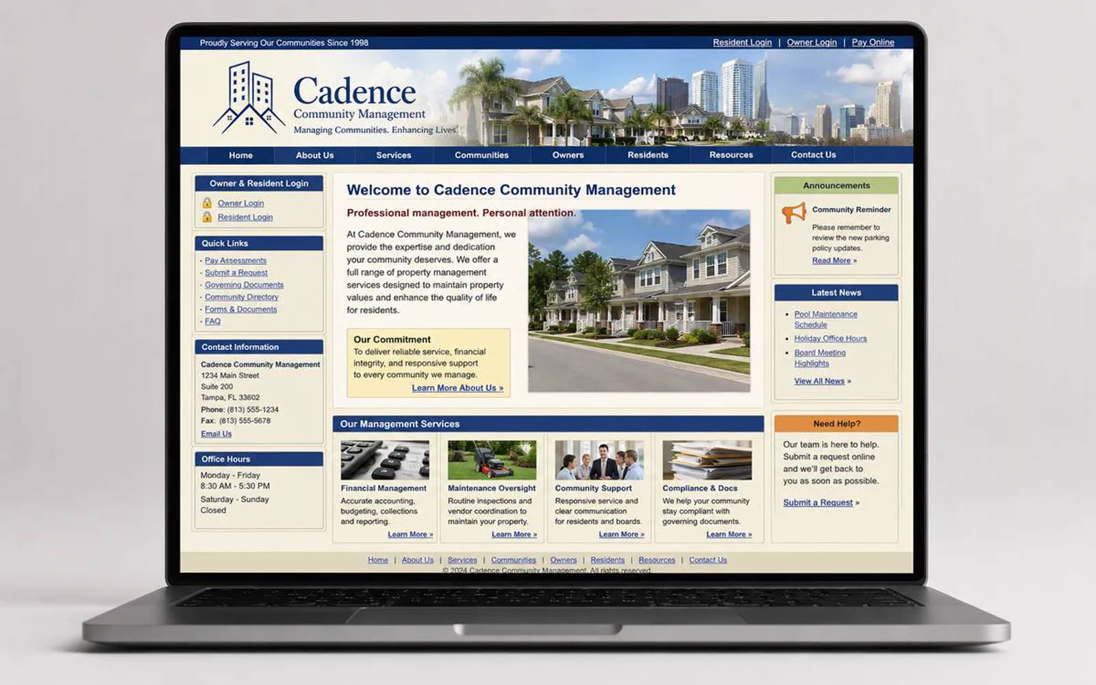 Cadence Community Management project visual 8