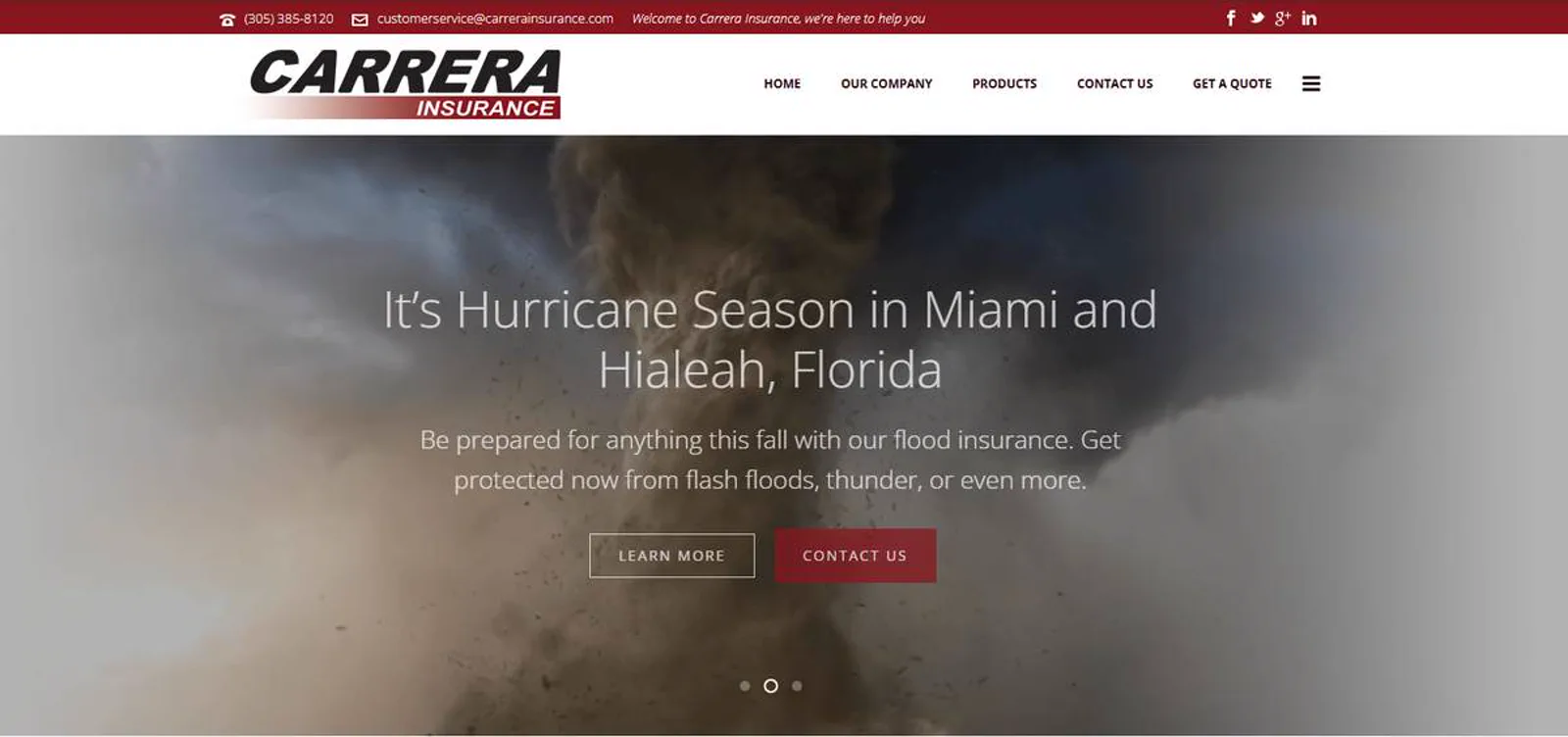 Carrera Insurance project visual 8