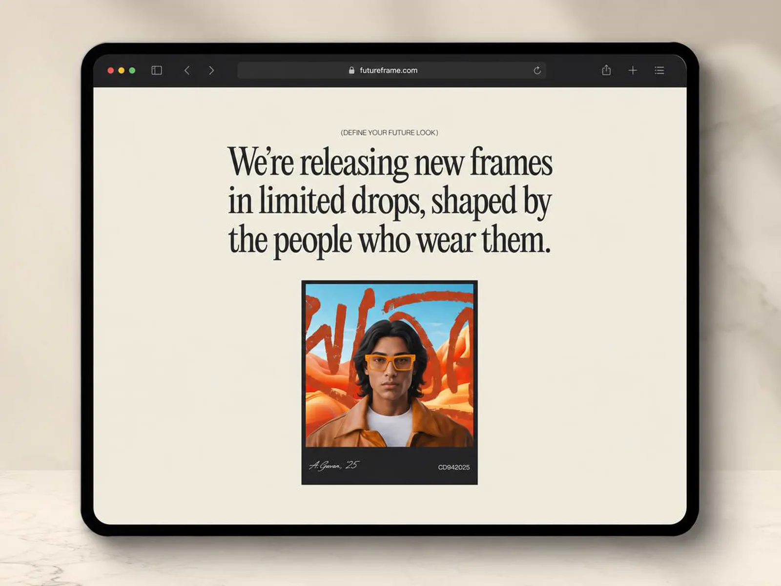 FutureFrame project visual 4