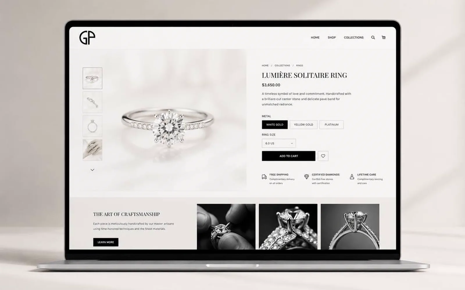 Gorgeous Collections GP Jewelry project visual 3