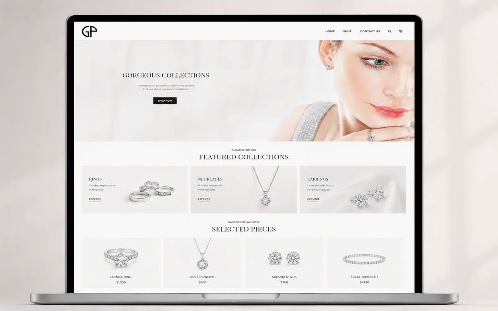 Gorgeous Collections GP Jewelry project visual 5
