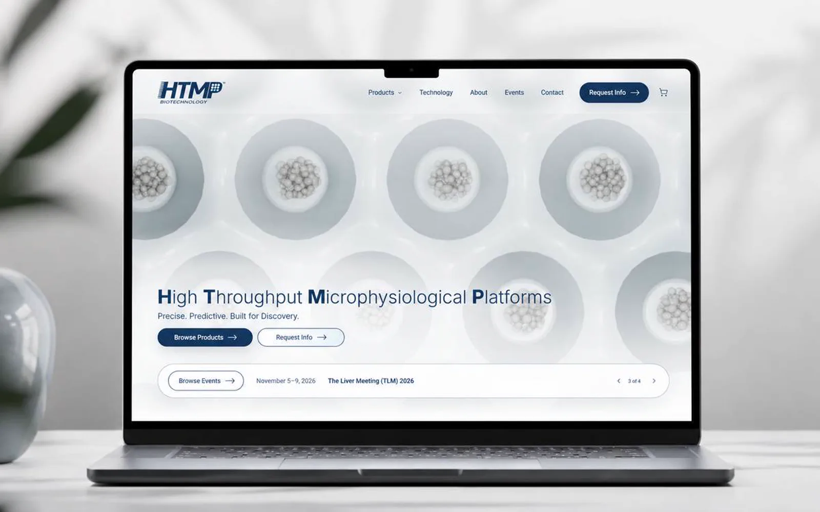 HTMP Bio website project