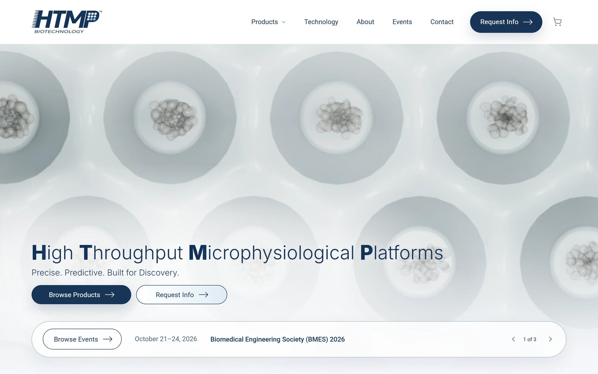 HTMP Bio homepage