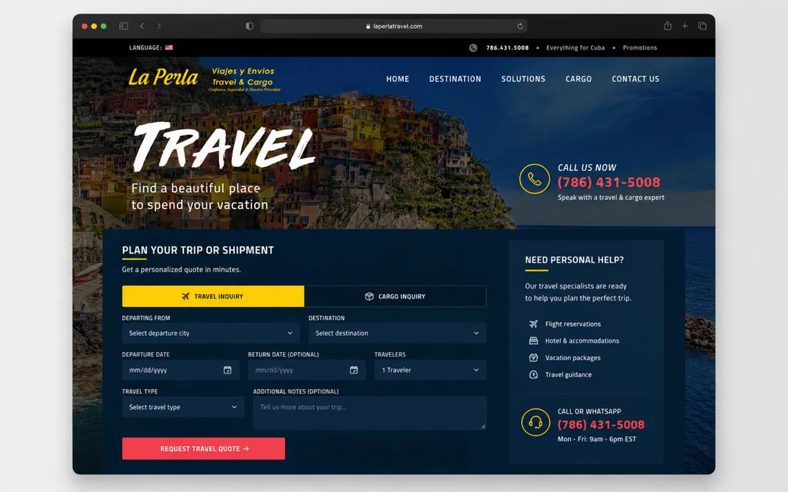 La Perla Travel and Cargo project visual La Perla Travel and Cargo project visual 8