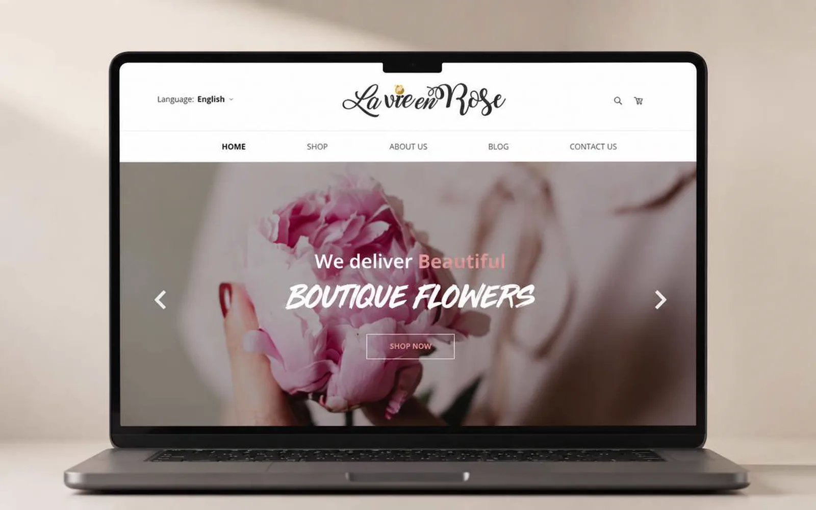 La Vie en Rose Flowers project visual La Vie en Rose Flowers project visual 3