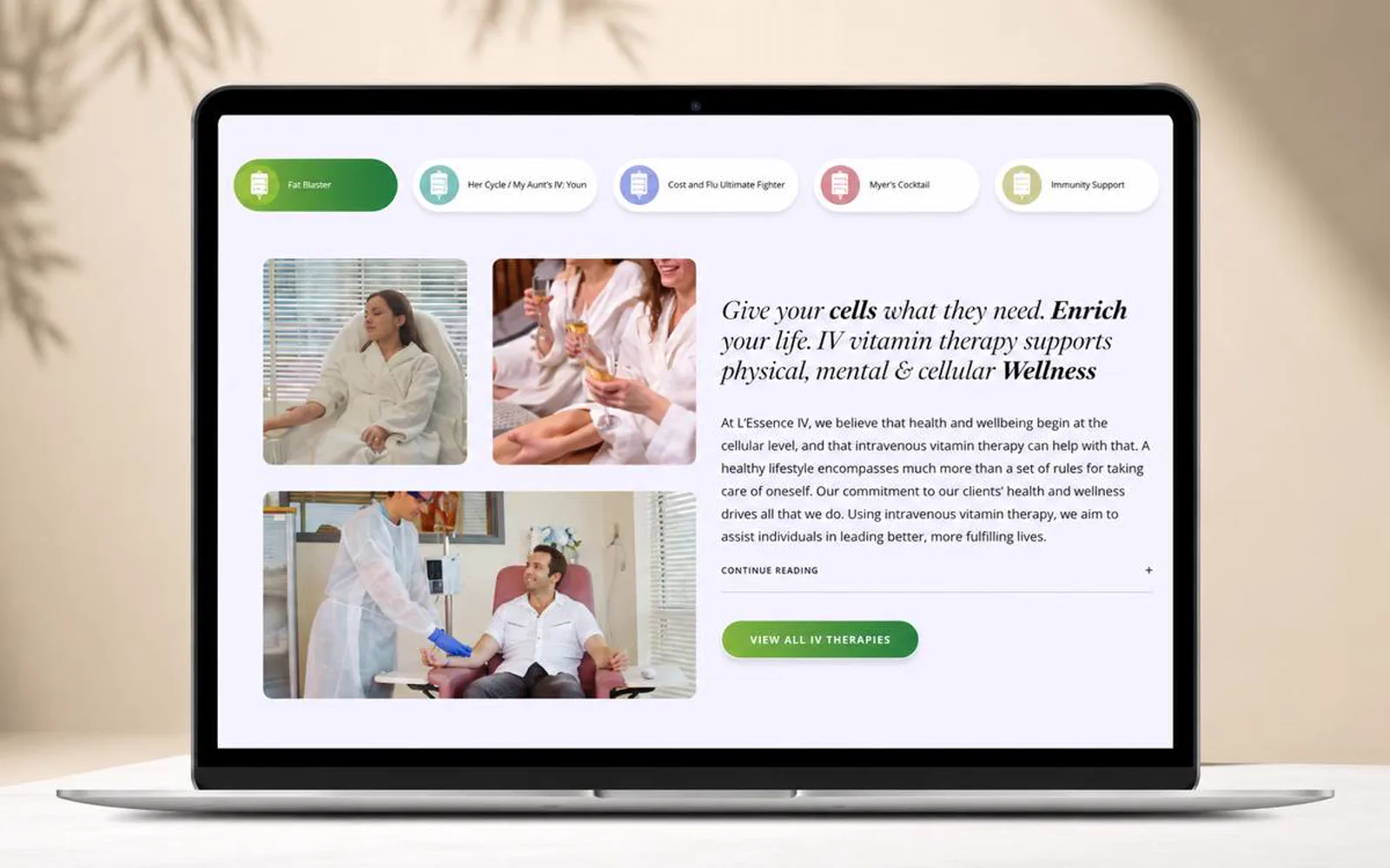 L'Essence IV Therapy project visual 4