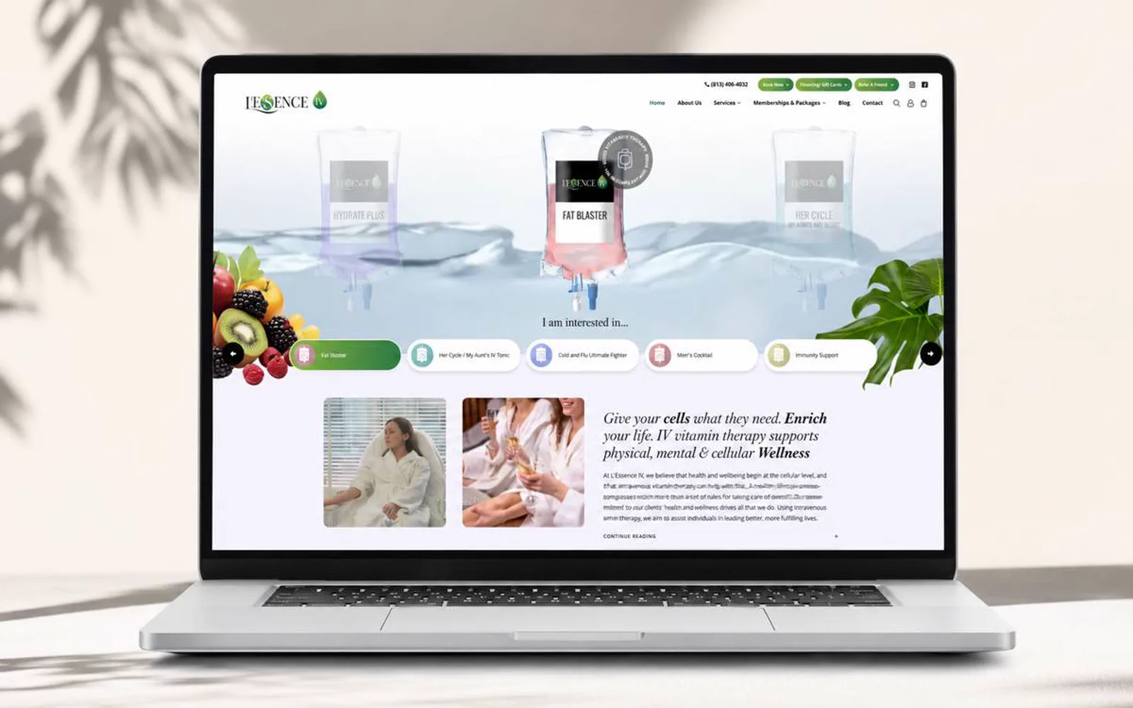 L'Essence IV Therapy project visual 6