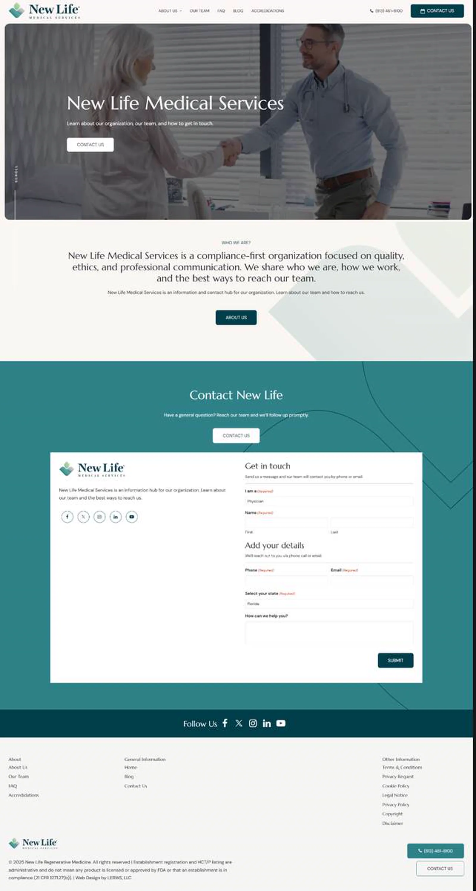 New Life Medical Services project visual 2