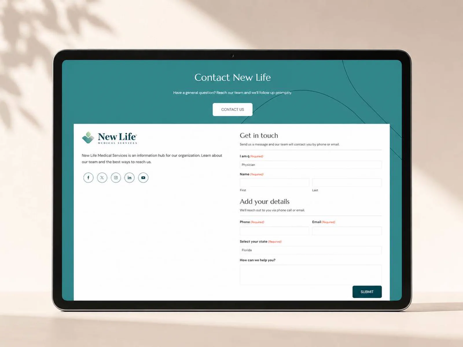 New Life Medical Services project visual 5