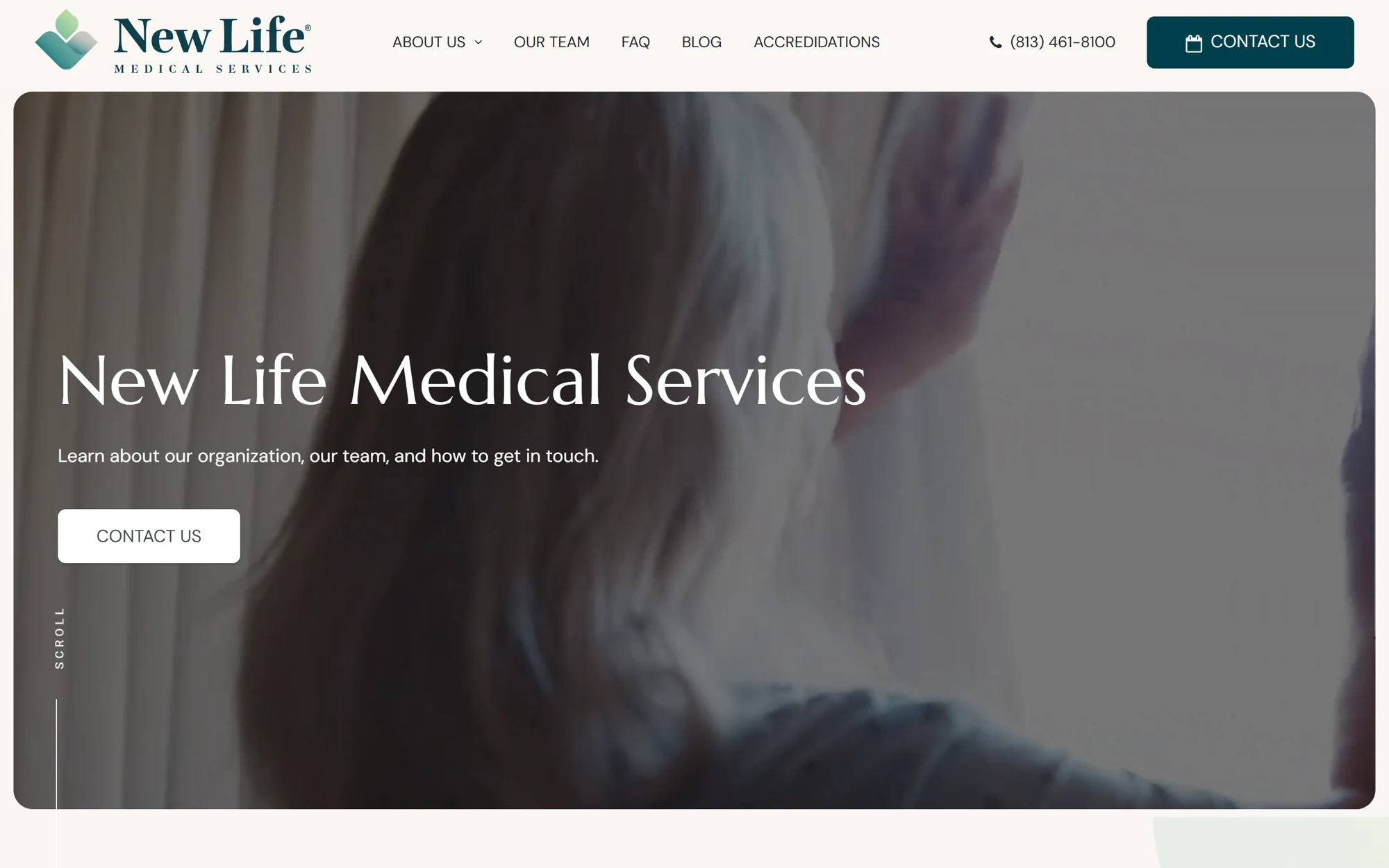 New Life Medical Services homepage