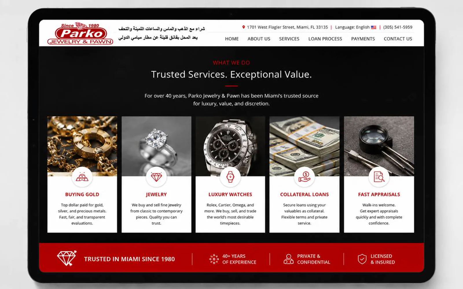 Parko Jewelry and Pawn project visual 4