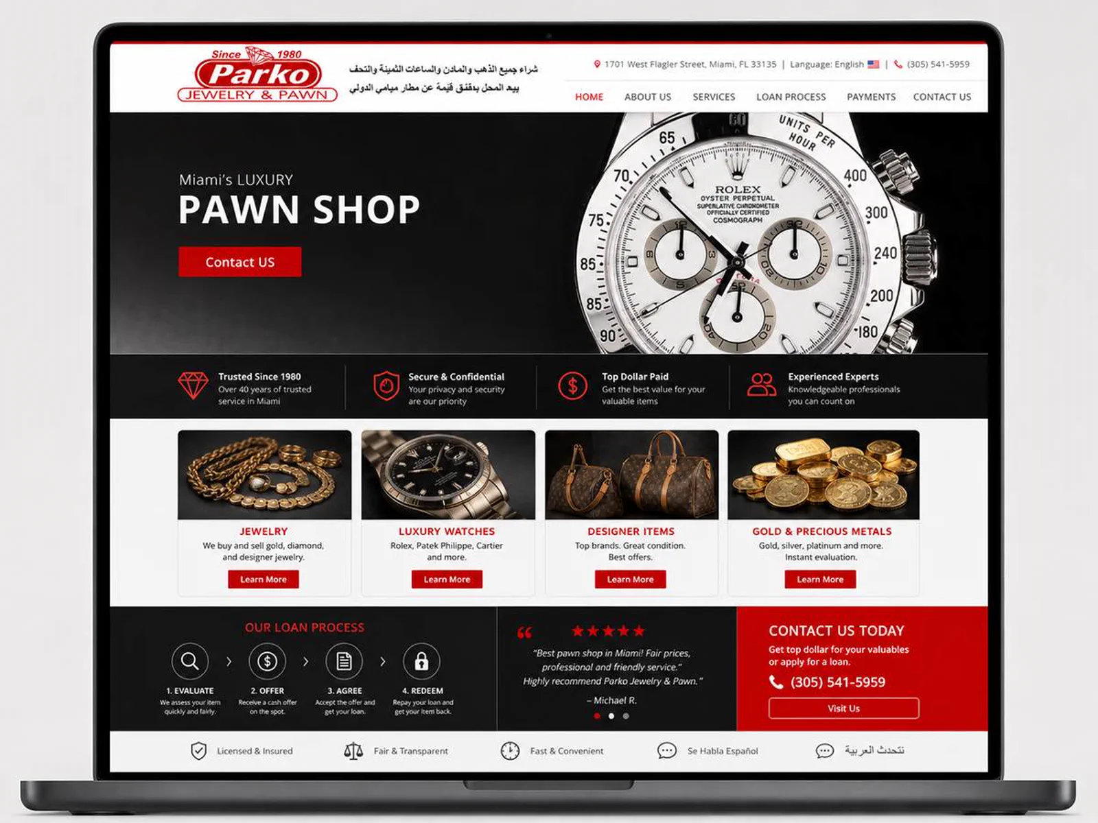 Parko Jewelry and Pawn project visual 7