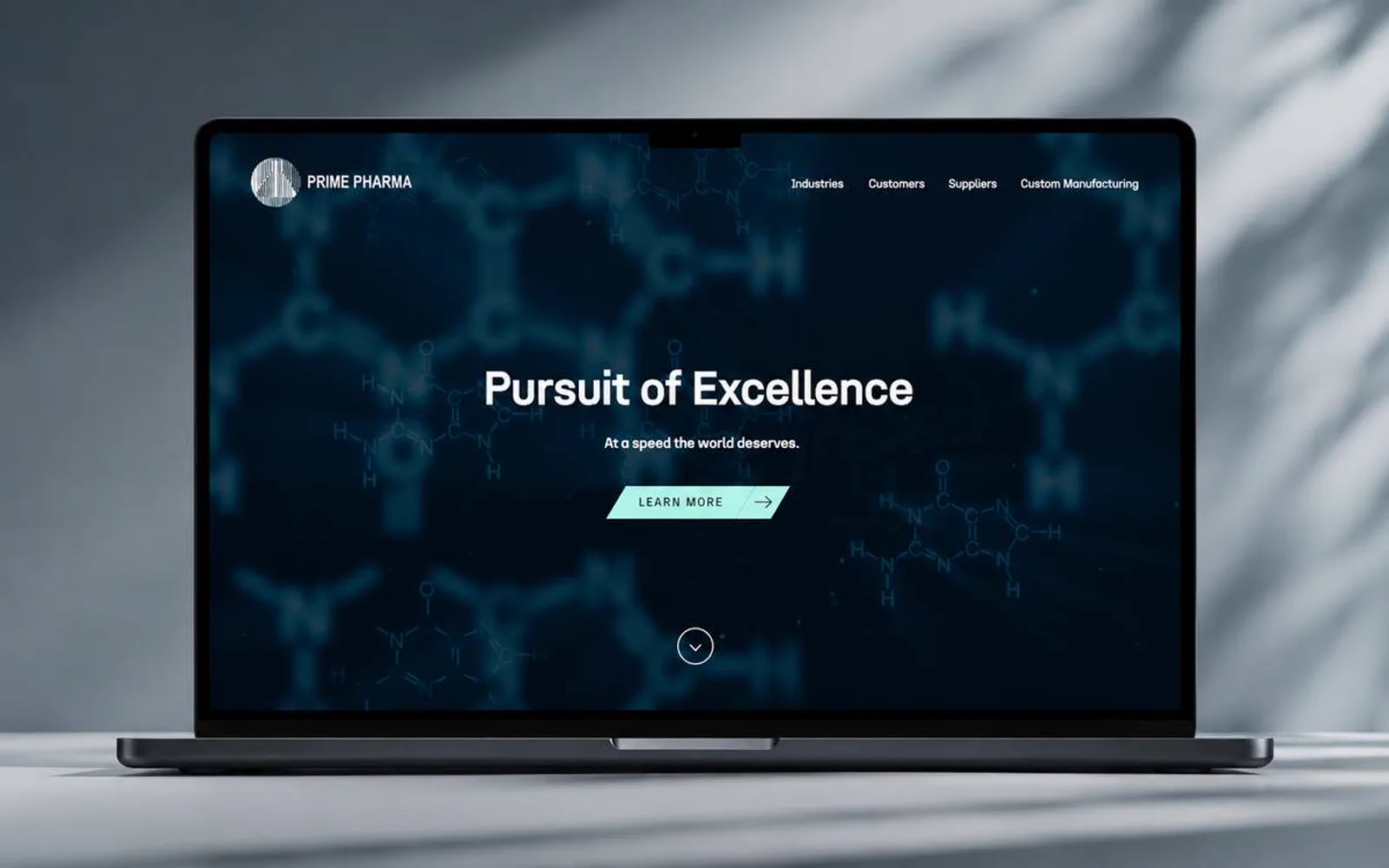 Prime Pharma website project