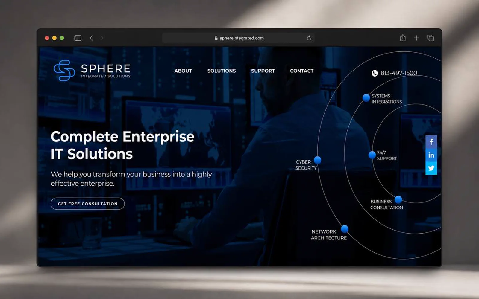 Sphere Integrated Solutions project visual 1