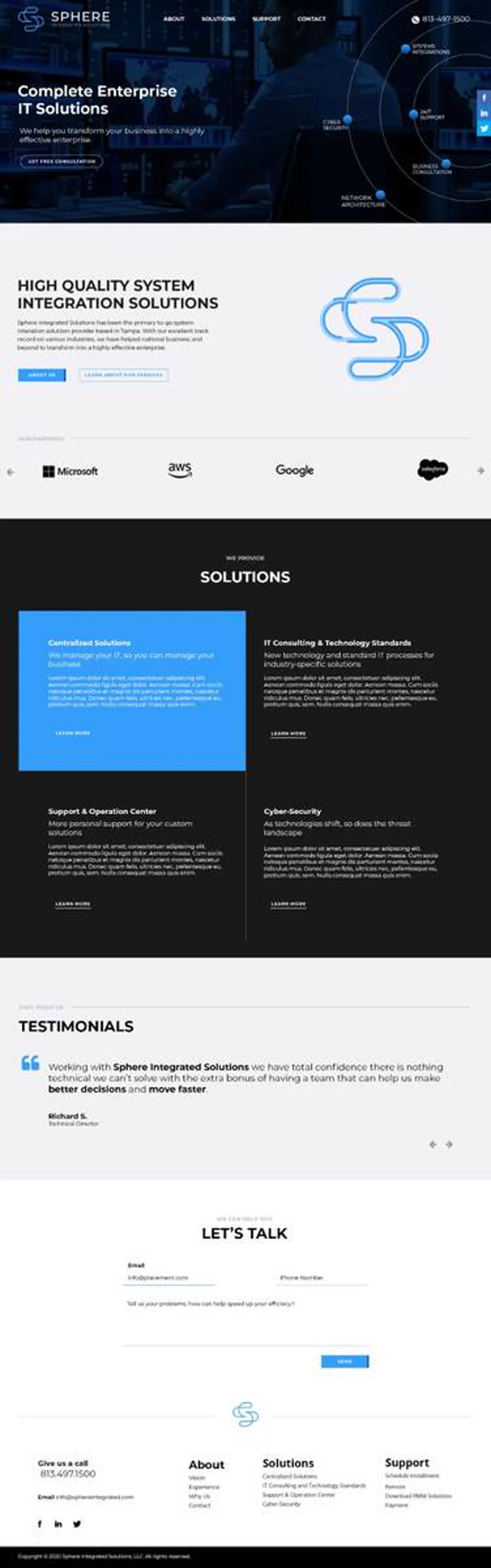 Sphere Integrated Solutions project visual 8