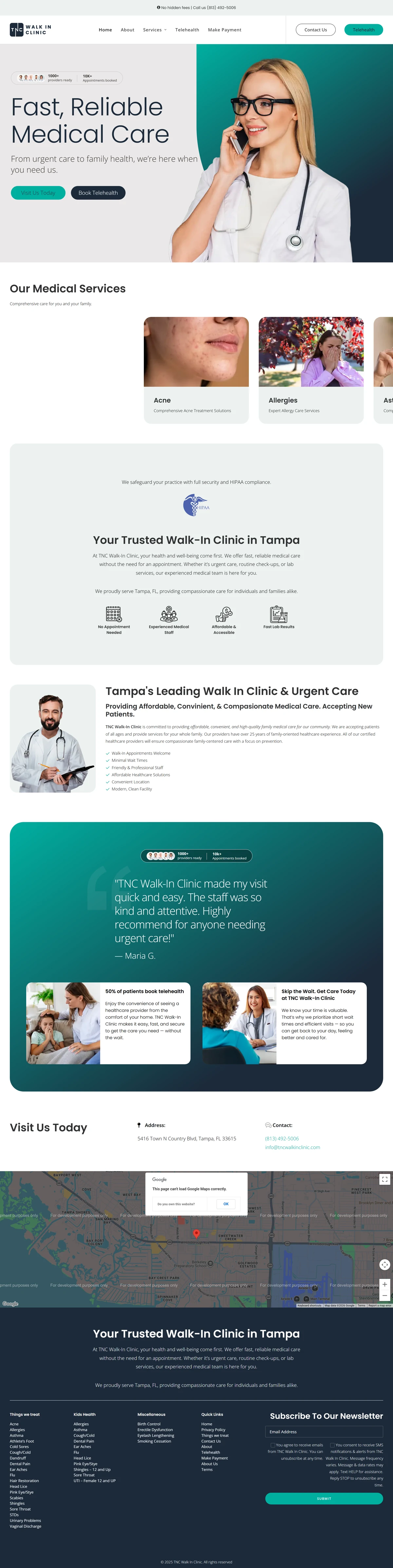 Homepage, full length