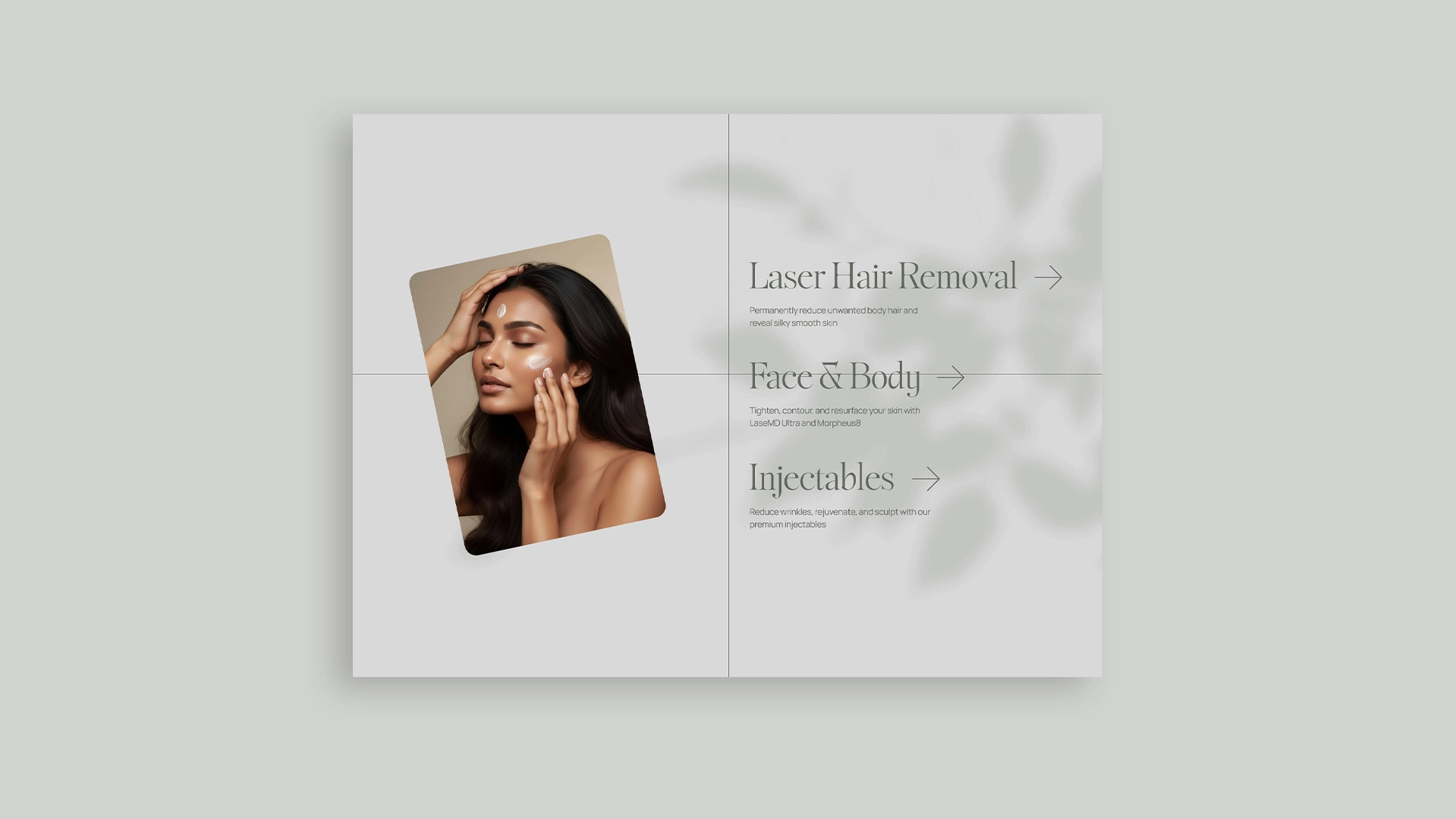 Exterior signage of Vella Med Spa with brand logo